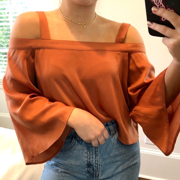 The Fifth Label Tops - Orange Blouse